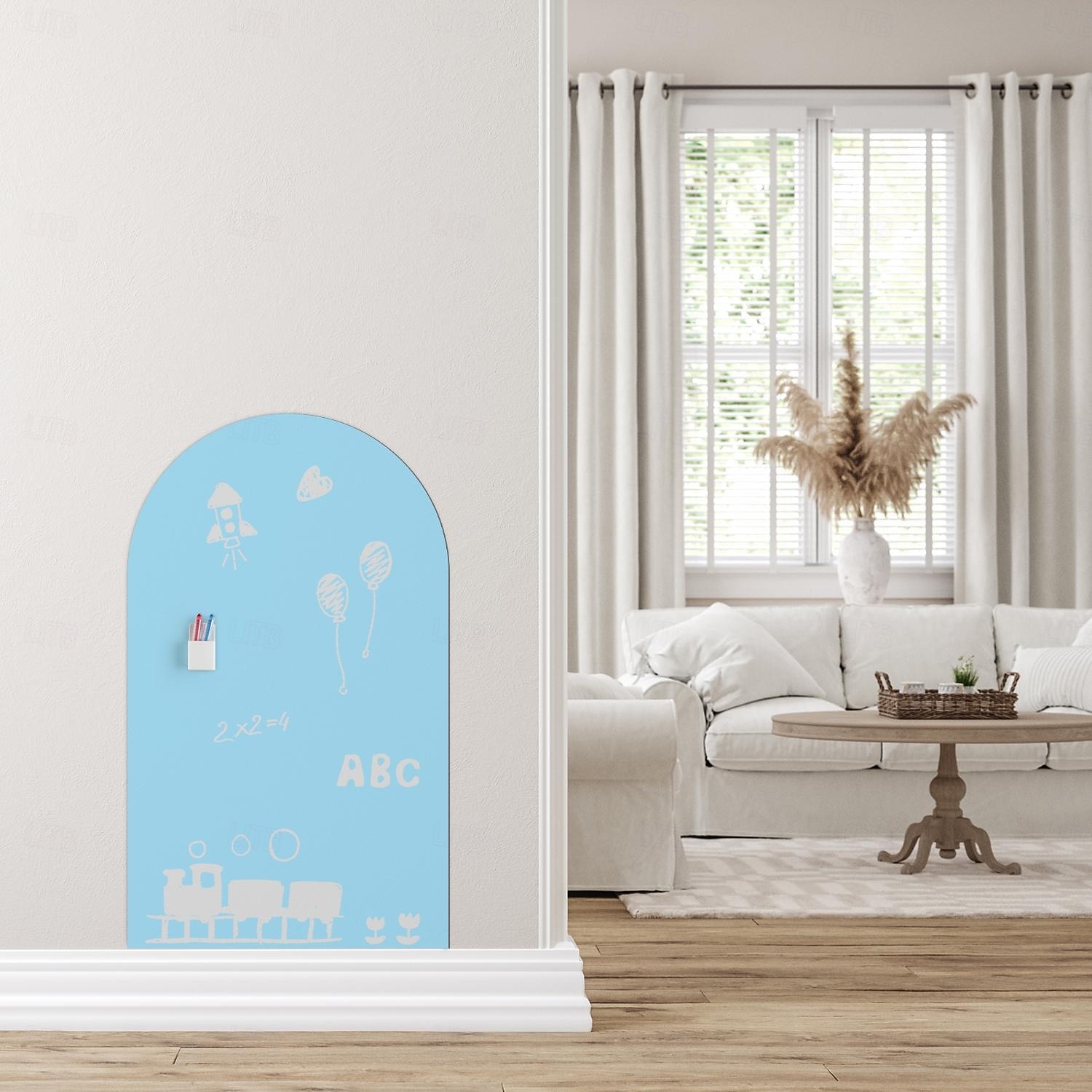 Geométrico Adesivos de Parede Sala de Estudo / Quarto Infantil & Jardim de Infância, Removível / Pré-colar Vinil Decoração do lar Decalque 1pç de 2026 por $28.99 –P17