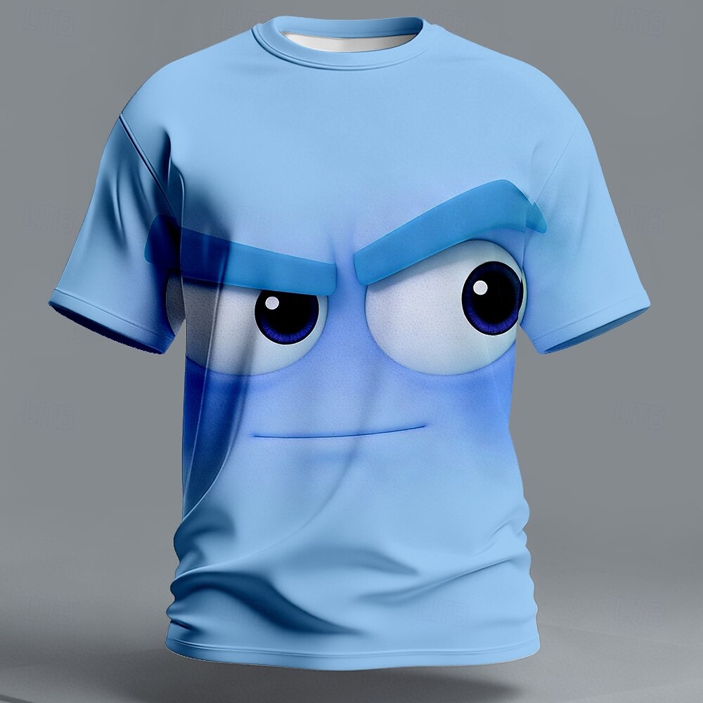 Homens Piadas Camiseta Manga Curta Camiseta Impressão 3D Gola Redonda Camisa Exagerado Designer Diário Bandagem Festa Azul Vermelho Roxo Verão Primavera Todas as Estações Roupa S M L XL XXL XXXL de 2026 por $21.99 –P2
