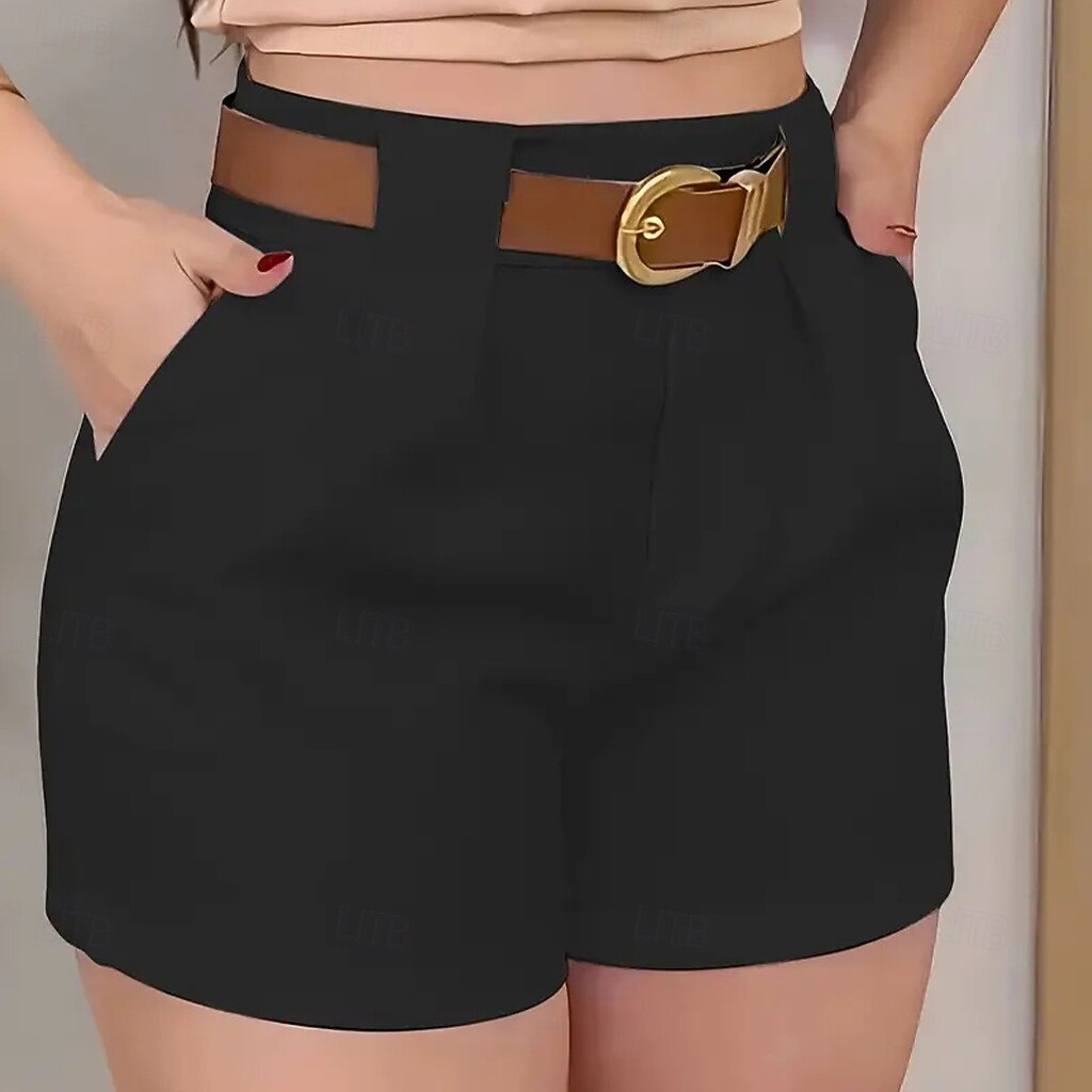 Γυναικεία Σορτσάκια Καλοκαιρινό σορτς Σορτς παραλίας Διακοπές Μοντέρνα Καθημερινά σύντομο Μεσαία Μέση Συμπαγές Χρώμα Σκέτο Φερμουάρ Τσέπη Ελαστική μέση Άνεση Γρήγορο Στέγνωμα Moale Ανελαστικό 2026 - $22.99 –P2