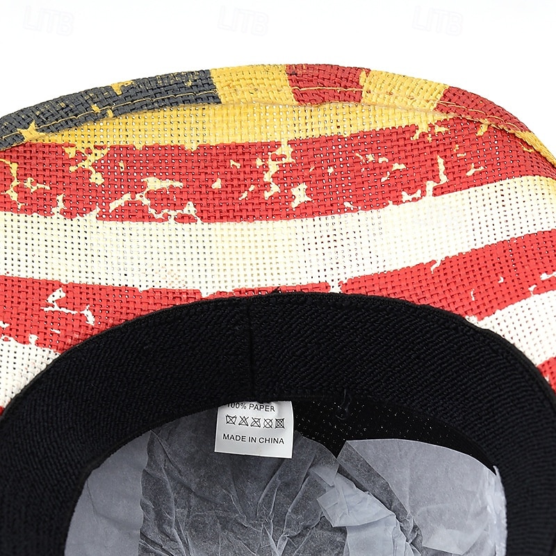 250-jähriges Jubiläum USA Retro Vintage Wilder Westen Cowboyhut Cowgirl-Hut Cowgirl Cowboy Westlicher Cowboy Kostüm Unisex Maskerade 4. Juli Party Unabhängigkeitstag Erwachsene Hut Ganzjahres 2026 - $26.99 –P6