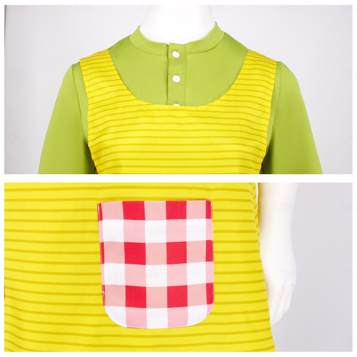 Karneval 2026 Kleid Ausgefallene Kostüme Lustiges rothaariges Mädchen Cosplay Erwachsene Damen Halloween Karneval Party Verkleiden 2026 - $49.99 –P5