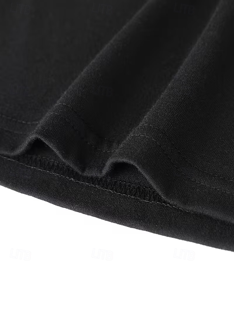 100 % bomull Barn Jente Svart Tekst T skjorte T-skjorte Crew-hals Kortermet Feriereise Sport & Utendørs Hverdag Mote Gatemote Fritid Printer Sommer 2026 - $14.99 –P5