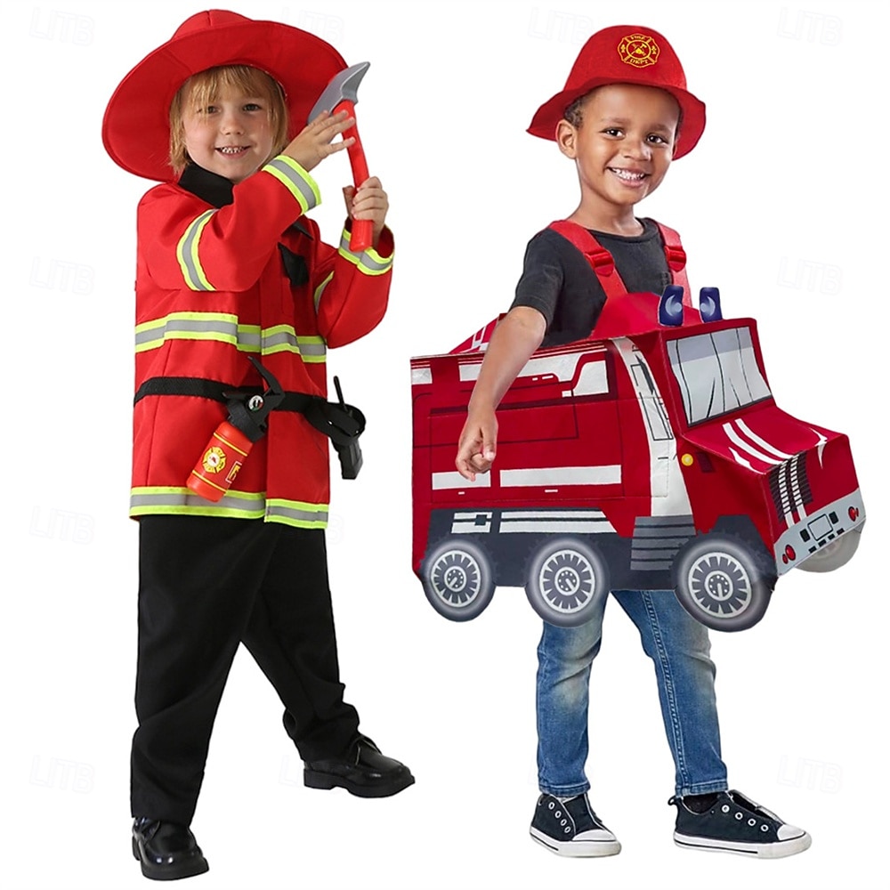 Karnevalskostüm Karriere Kostüme Kapuzensweatshirt Polizei Cosplay Kinder Unisex Halloween Karneval Buchwoche Leistung Pädagogisches Ankleiden Einfache Halloween-Kostüme Verkleiden 2026 - $27.99 –P1