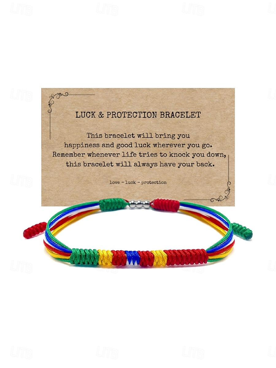 Πλεκτά Φαντασία Μόδα Μοντέρνα Εξατομικευόμενο Ρητίνη Βραχιόλι Κοσμήματα Θαλασσί / Μαύρο / Κίτρινο Για Καθημερινά Δώρο Αργίες 2026 - $11.49 –P5