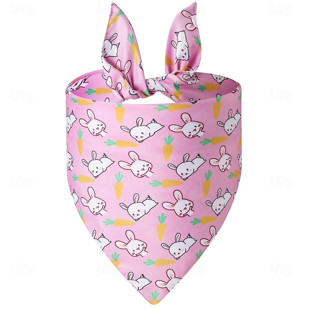 2026年 イースターのペット用唾タオル、ウサギ用三角包帯  コレクション – CLP $9950 –P6
