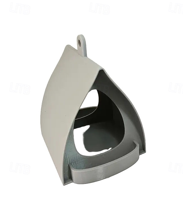 Κρεμαστή ταΐστρα πουλιών για κήπο με στέγη, πλαστική κρεμαστή ταΐστρα πουλιών, διακοσμητικός σταθμός ανοιχτού σχεδιασμού, ταΐστρες πουλιών για εξωτερικούς χώρους, ιδανικές για αυλή, αίθριο, κήπο και 2026 - $16.99 –P14