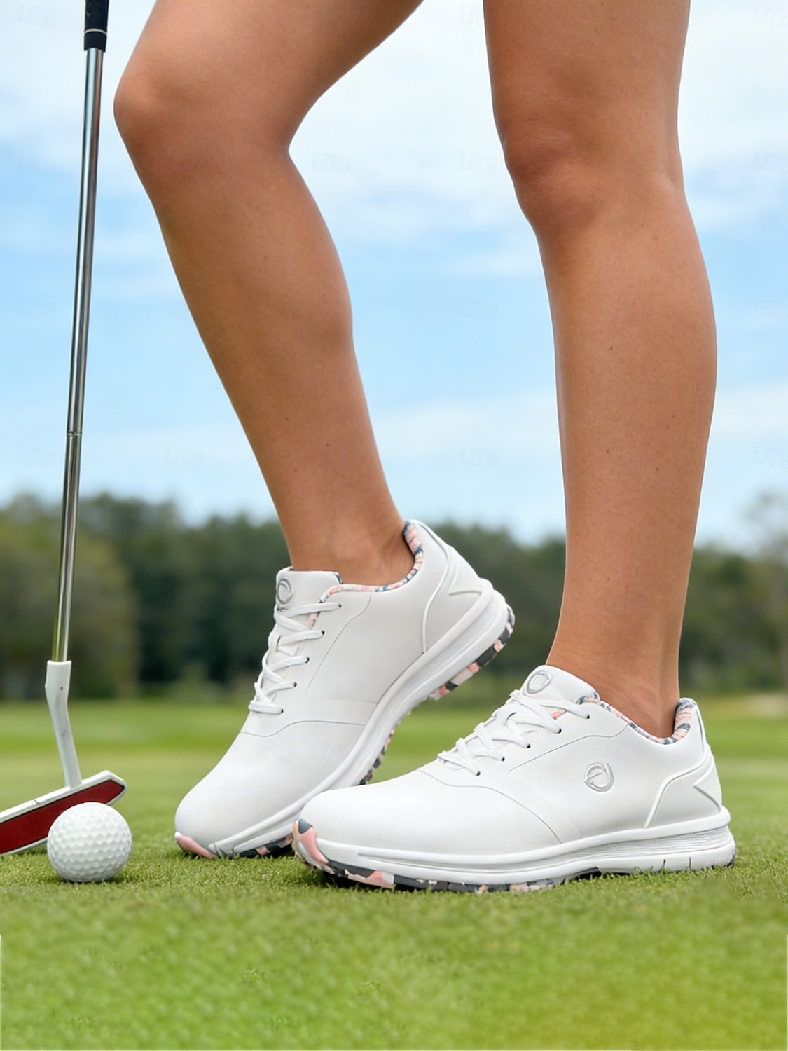 Pantofi de golf fără crampoane pentru femei – pantofi sport impermeabili, ușori, cu amortizare și aderență antiderapantă pentru femei, teren de golf, antrenament, sporturi în aer liber, călătorii și purtare zilnică 2026 - $69.99 –P4