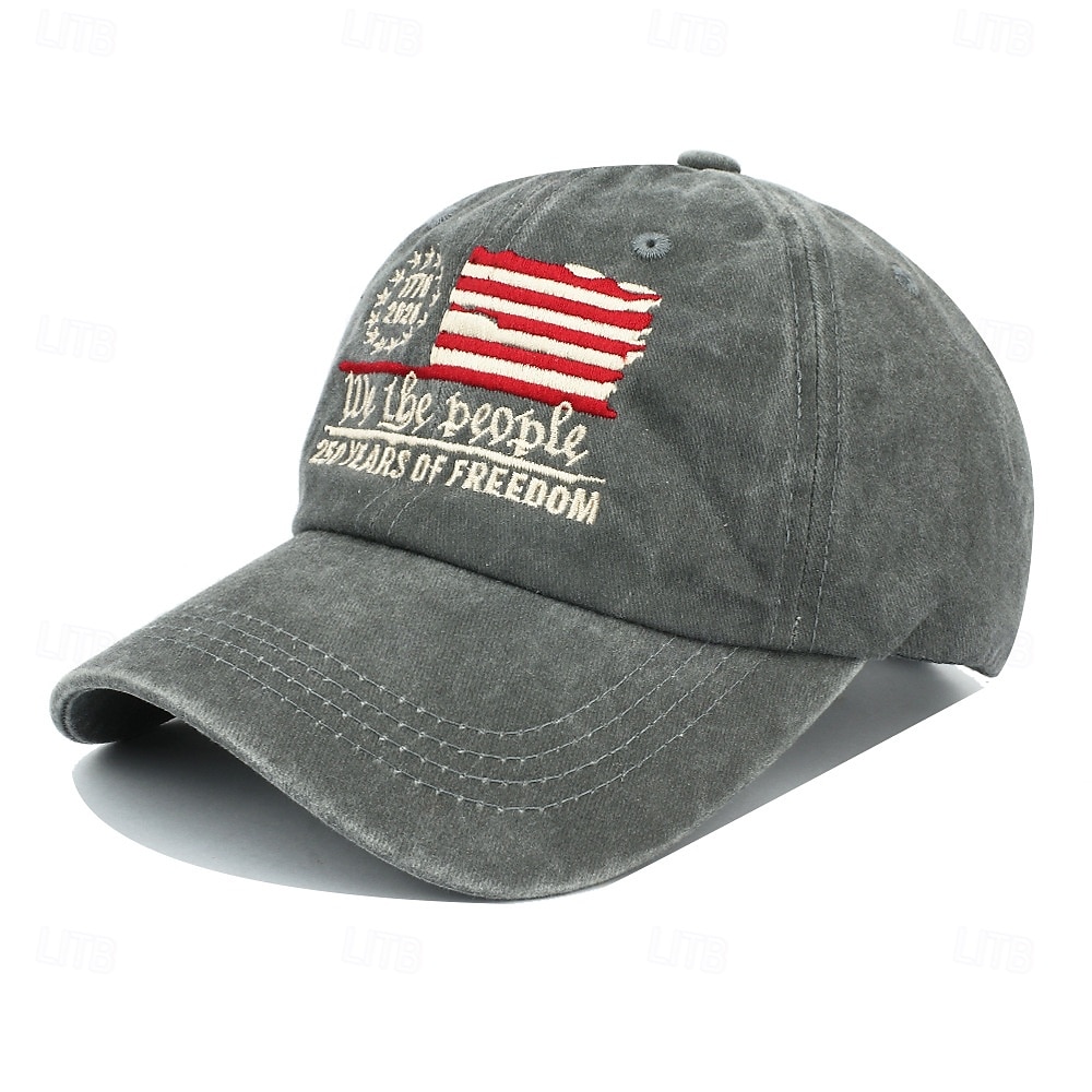 Casquette de Baseball Drapeau Américain Rétro Vintage Patrimoine Patriotique 1776-2026 pour Unisexe Adulte Impression 3D  pour Jour de l'Indépendance / 4 Juillet 4 Juillet Extérieur Décontract de 2026 ? $20.99 –P6