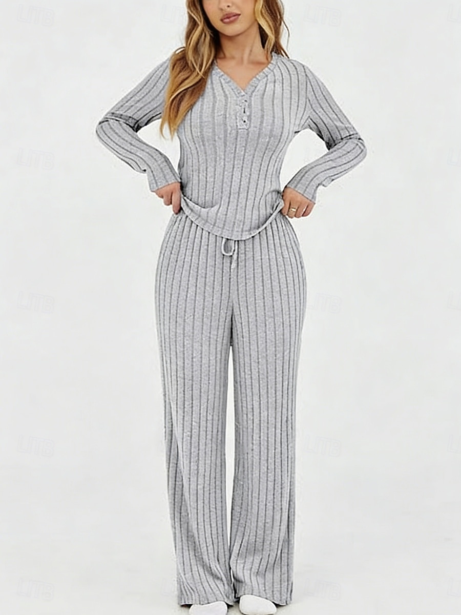 Mujer Conjuntos de dos piezas Conjuntos de pantalones Bolero Manga Larga Escote en Pico Color sólido Elegante Moda Ropa de calle Casual Diario Exterior Negro Vino Morado Primavera Ajuste regular 2026 - $31.99 –P10