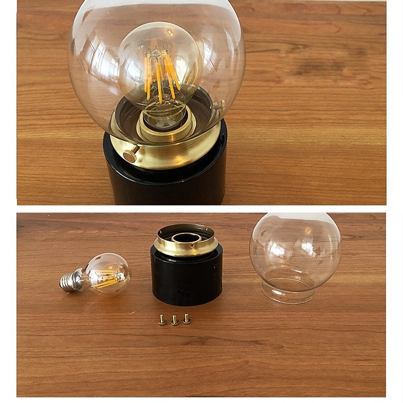 Современный простой потолочный светильник для коридора, креативный круглый стеклянный шар, рождественская тематика, 1 шт. 2026 - $79.99 –P2