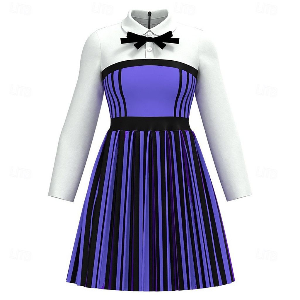 Vestito Costume di fantasia Uniforme scolastica Accademia oscura Orrore gotico Gotico Orrore Costume Spaventoso Bambini Adulti Per donna Ragazze Halloween Carnevale Feste Performance Vestirsi del 2026 a $52.99 –P1