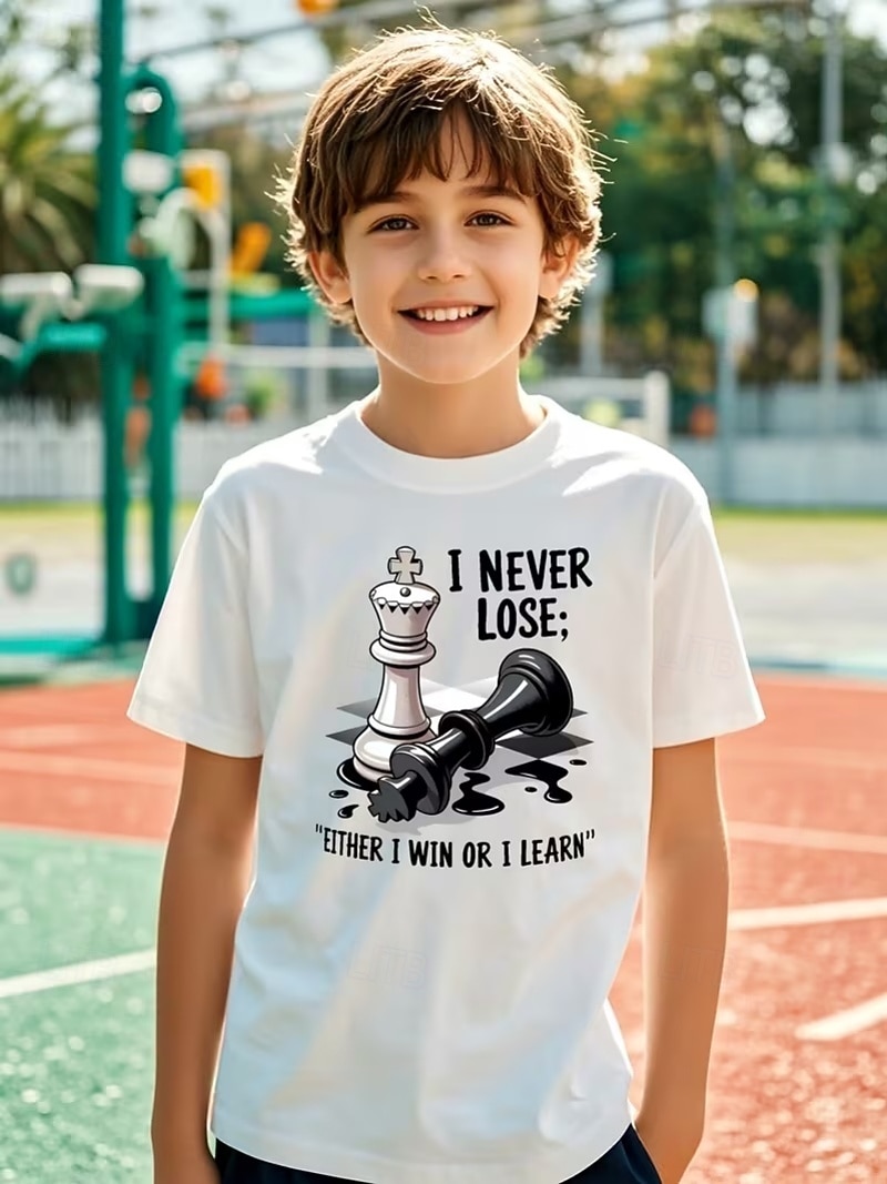 Chico 3D Graphic Camiseta Manga Corta Impresión 3D Verano Primavera Deportes Moda Ropa de calle Niños 4-12 años Cuello Barco Casual Diario Exterior Ajuste regular 2026 - $12.99 –P1