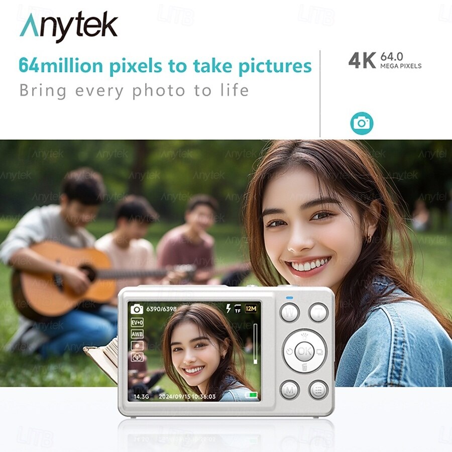 S7 4K HD Digital Camera Self-Timer Travel Camera Student Kids Card Camera 2026 - KZT 41795.09 –P4