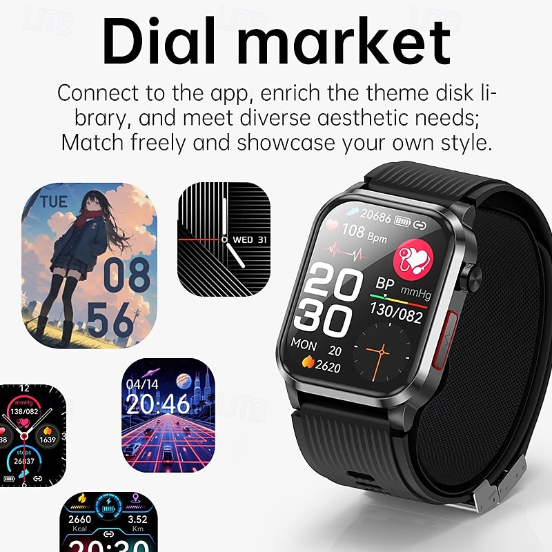 P300 pro Smart Watch 1.1 inch Smartwatch Fitness Running Watch Pedometer Call Reminder Activity Tracker Compatible with Smartphone Men GPS Long Standby Hands-Free Calls IP 67 44mm Watch Case 2026 - $159.99 –P3