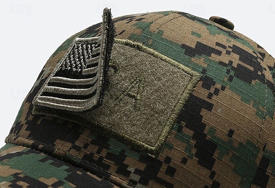 Gorra de Béisbol Color Camuflaje Bandera estadounidense Retro Antiguo Patriótico para Unisexo Adulto Impresión 3D  para Día de la Independencia 4 de julio Exterior Casual Diario 2026 - $15.49 –P2