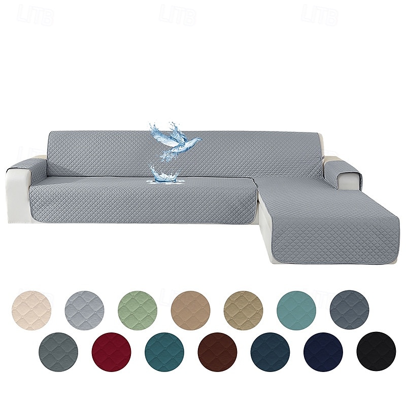 Wodoodporny, antypoślizgowy pokrowiec na sofę dla zwierząt, mata dla psa, ochraniacz na sofę, pokrowiec na lewą i prawą leżankę 2026 - $58.99 –P1