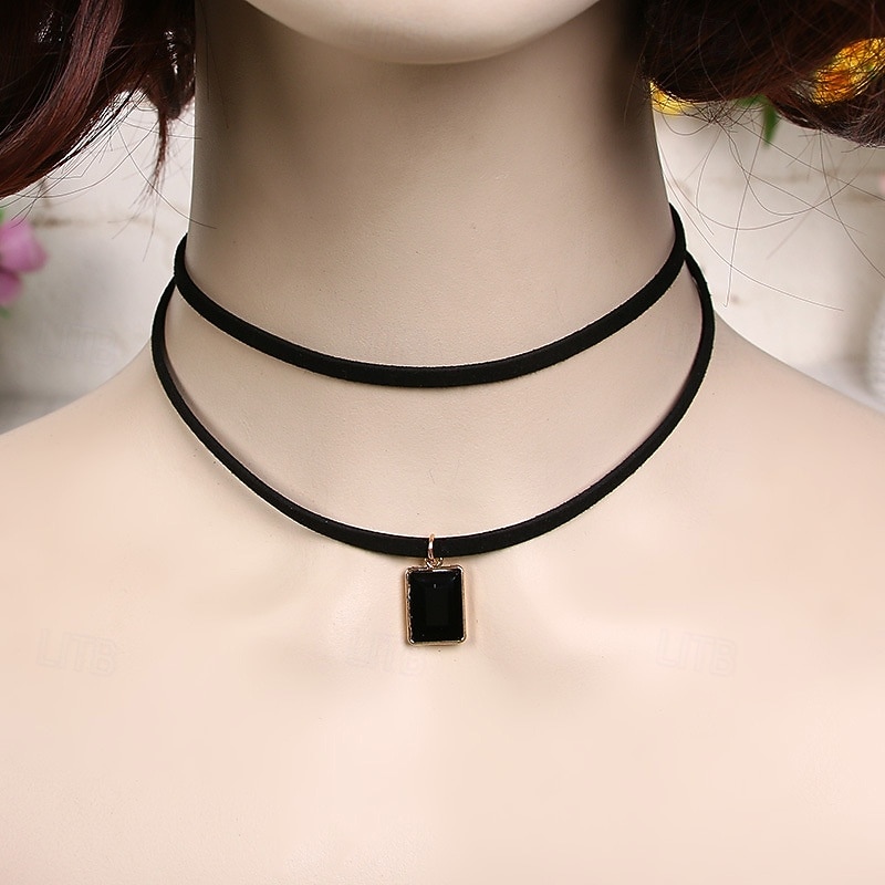 1PC Necklace For Women's Gemstone Daily Street Gift Alloy Patchwork 2026 - E£641.14 –P5