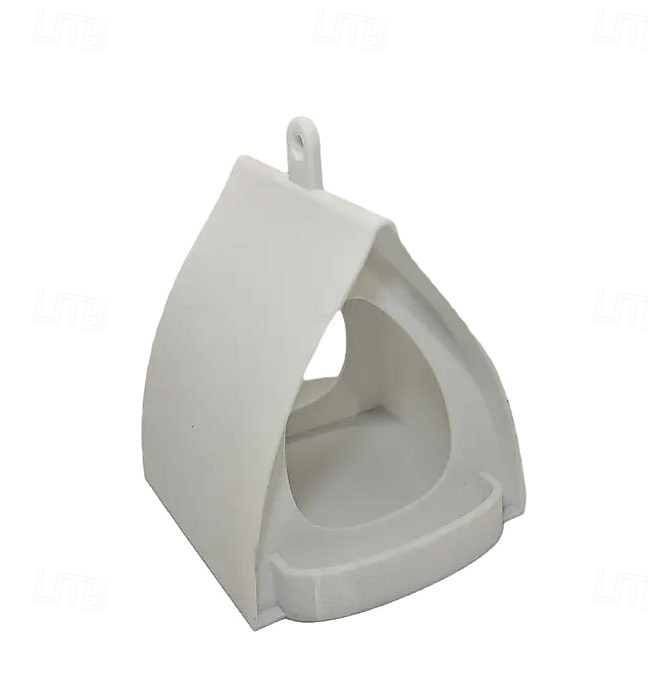 Κρεμαστή ταΐστρα πουλιών για κήπο με στέγη, πλαστική κρεμαστή ταΐστρα πουλιών, διακοσμητικός σταθμός ανοιχτού σχεδιασμού, ταΐστρες πουλιών για εξωτερικούς χώρους, ιδανικές για αυλή, αίθριο, κήπο και 2026 - $16.99 –P15