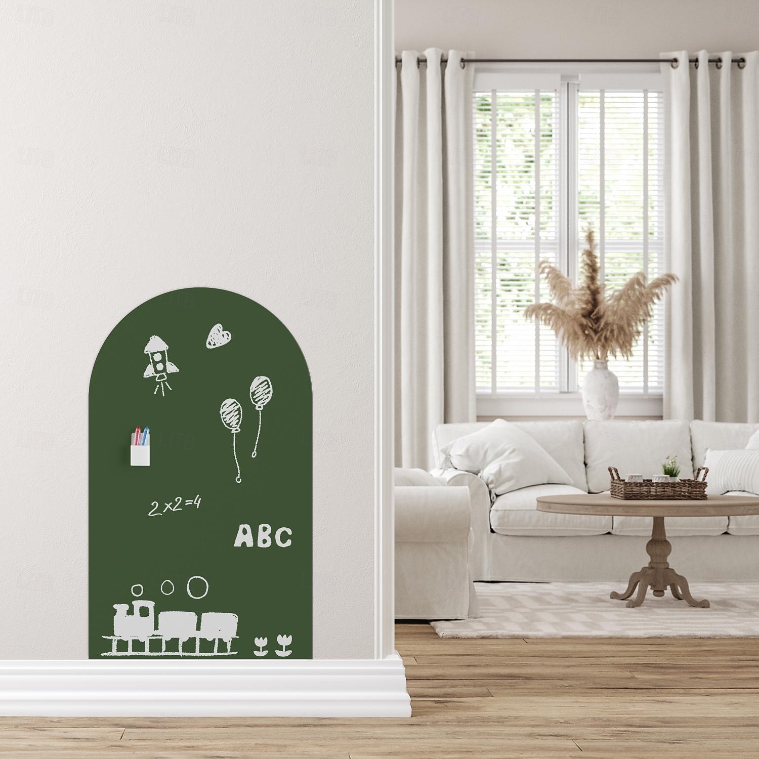 Геометрический Стикеры на стену Кабинет / Детская комната и детский сад, Съемная / Предварительно вставить Винил Украшение дома Наклейка на стену 1шт 2026 - $28.99 –P12