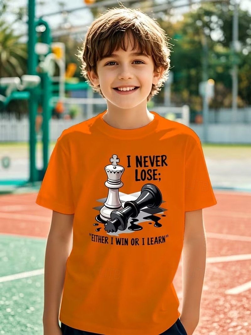 Chico 3D Graphic Camiseta Manga Corta Impresión 3D Verano Primavera Deportes Moda Ropa de calle Niños 4-12 años Cuello Barco Casual Diario Exterior Ajuste regular 2026 - $12.99 –P6