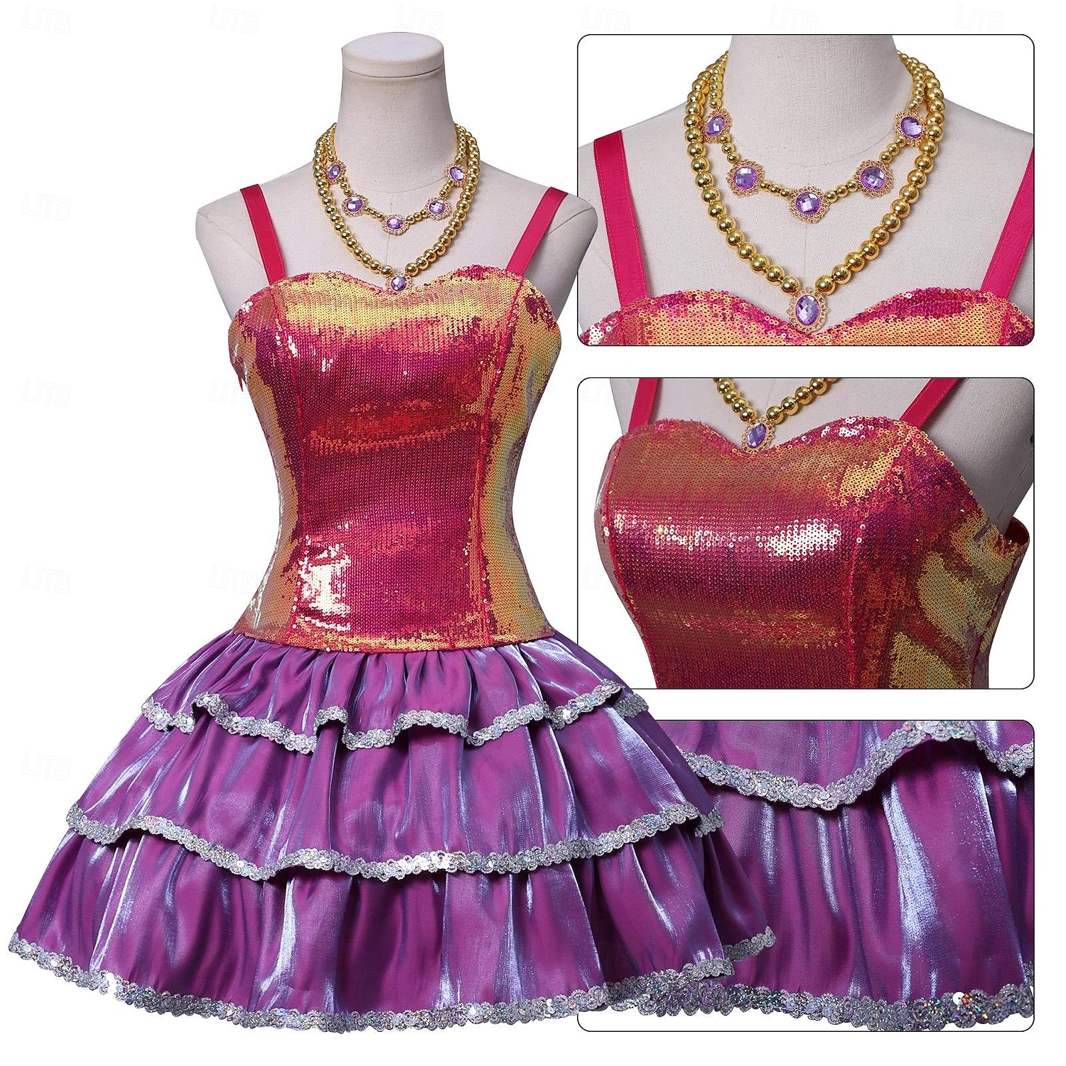 Костюмы киногероев кукла Инвентарь Маскарад Y2K for Жен. Взрослые Хэллоуин Карнавал Девичник 2026 - $96.99 –P1