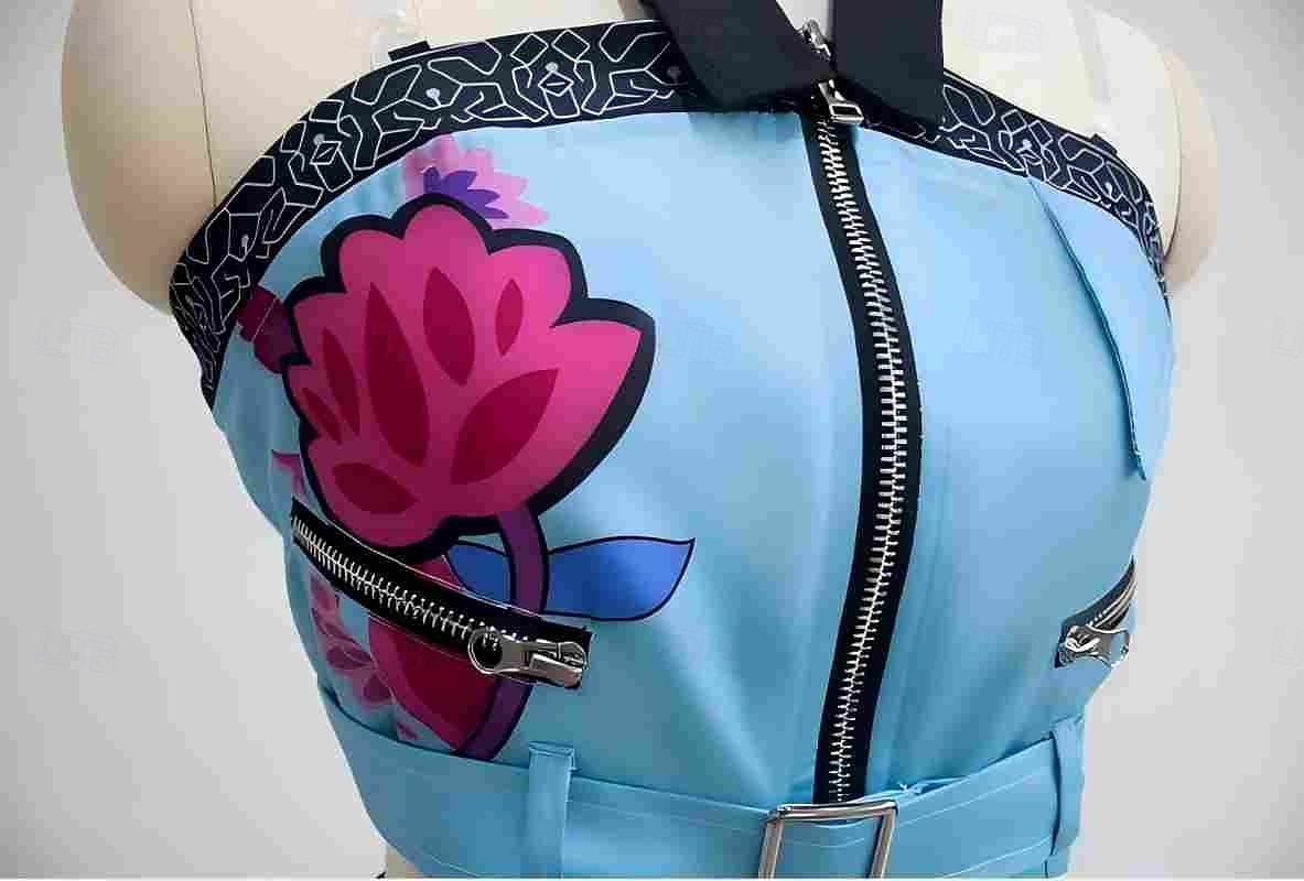 Inspirado en el Kpop Inspirado en ídolos coreanos Estrella del pop Traje de cosplay Pelucas de Cosplay traje de cosplay for Chica Niños Víspera de Todos los Santos Día del Niño Mascarada 2026 - $46.99 –P5