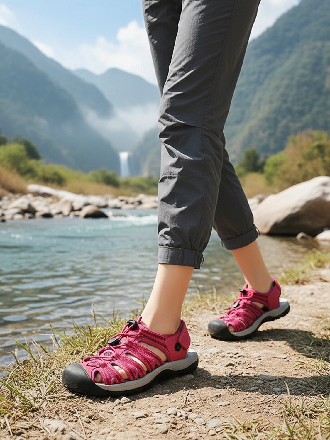 Sandálias esportivas femininas para atividades ao ar livre – design respirável de secagem rápida com sola de borracha antiderrapante, estilo esportivo leve para mulheres, ideal para caminhadas, passeios, viagens, acampamentos e aventuras de verão. de 2026 por $54.99 –P4