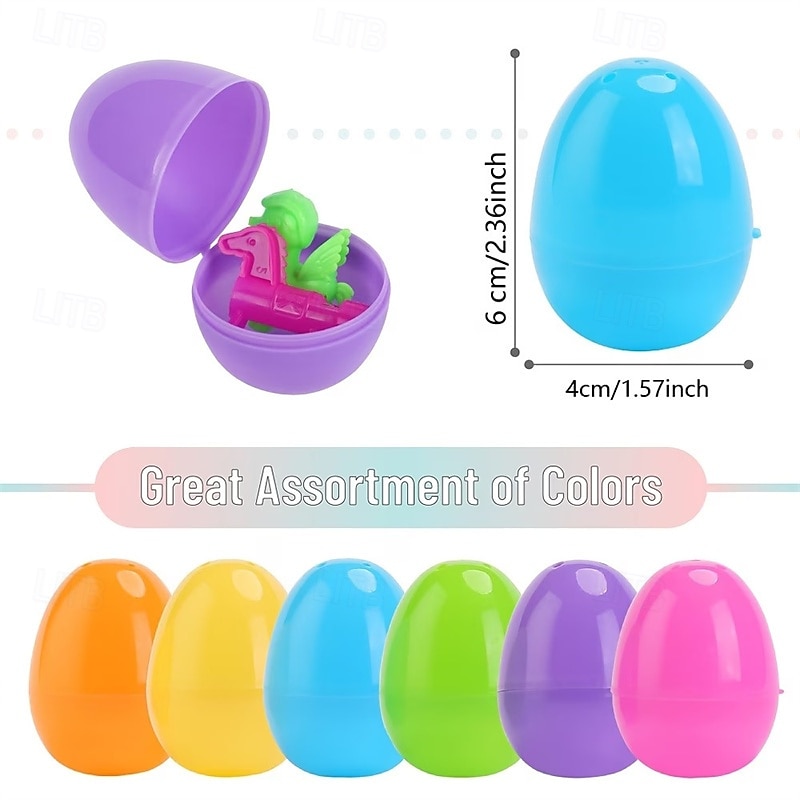 24 Pack Easter Eggs Plastic Pre-Filled with Mochi Squishy Toys for Kids, Easter Egg Hunt Party Favors, Easter Basket Stuffers for Boys Girls Toddlers 2026 - $23.99 –P6