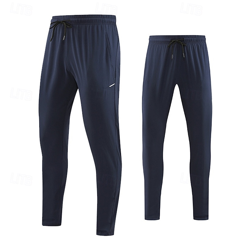 Ανδρικά Pantaloni de Alergat Αθλητικό παντελόνι Casual παντελόνια Κορδόνι Με τσέπες Παντελόνια Φούστες Causal ΕΞΩΤΕΡΙΚΟΥ ΧΩΡΟΥ Διακοπές Καλοκαίρι Άνοιξη Γρήγορο Στέγνωμα Συμπίεση Ύγρανση 2026 - $27.99 –P4