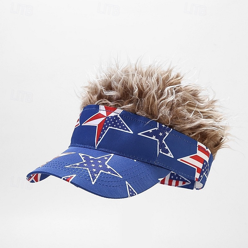 Casquette à visière Drapeau Américain Étoiles et rayures Rétro Vintage Drôle Patriotique 1776-2026 pour Unisexe Adulte Impression 3D  pour Jour de l'Indépendance / 4 Juillet 4 Juillet Extérieur de 2026 ? $20.99 –P4