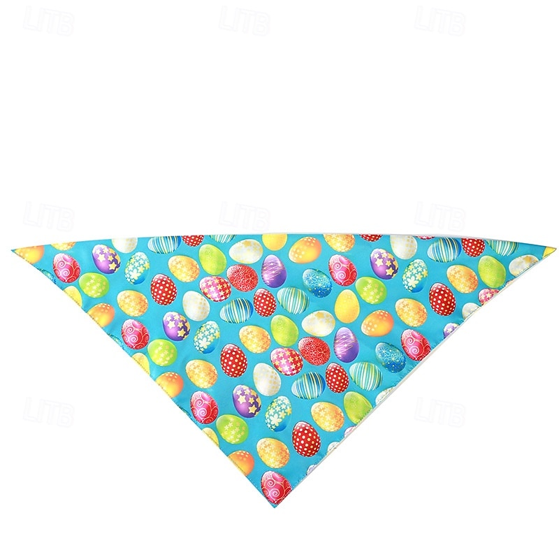 2026年 イースターのペット用唾タオル、ウサギ用三角包帯  コレクション – CLP $9950 –P5