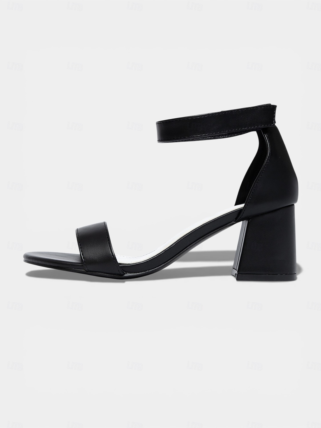 Ivoorwitte sandalen met blokhak voor dames, elegante bruidsmeisjesschoenen met enkelbandje voor bruiloften in luxe hotels. 2026 - $34.99 –P5