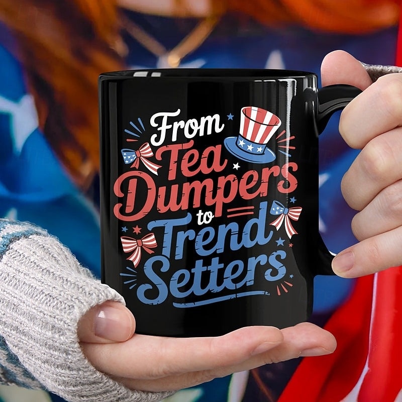 Kubek z okazji 250. rocznicy Stanów Zjednoczonych, prezent patriotyczny, ceramiczny kubek do kawy z okazji półpięćsetnej rocznicy, 1776–2026, Ameryka 250, prezent na Dzień Niepodległości dla mężczyzn 2026 - $16.99 –P2