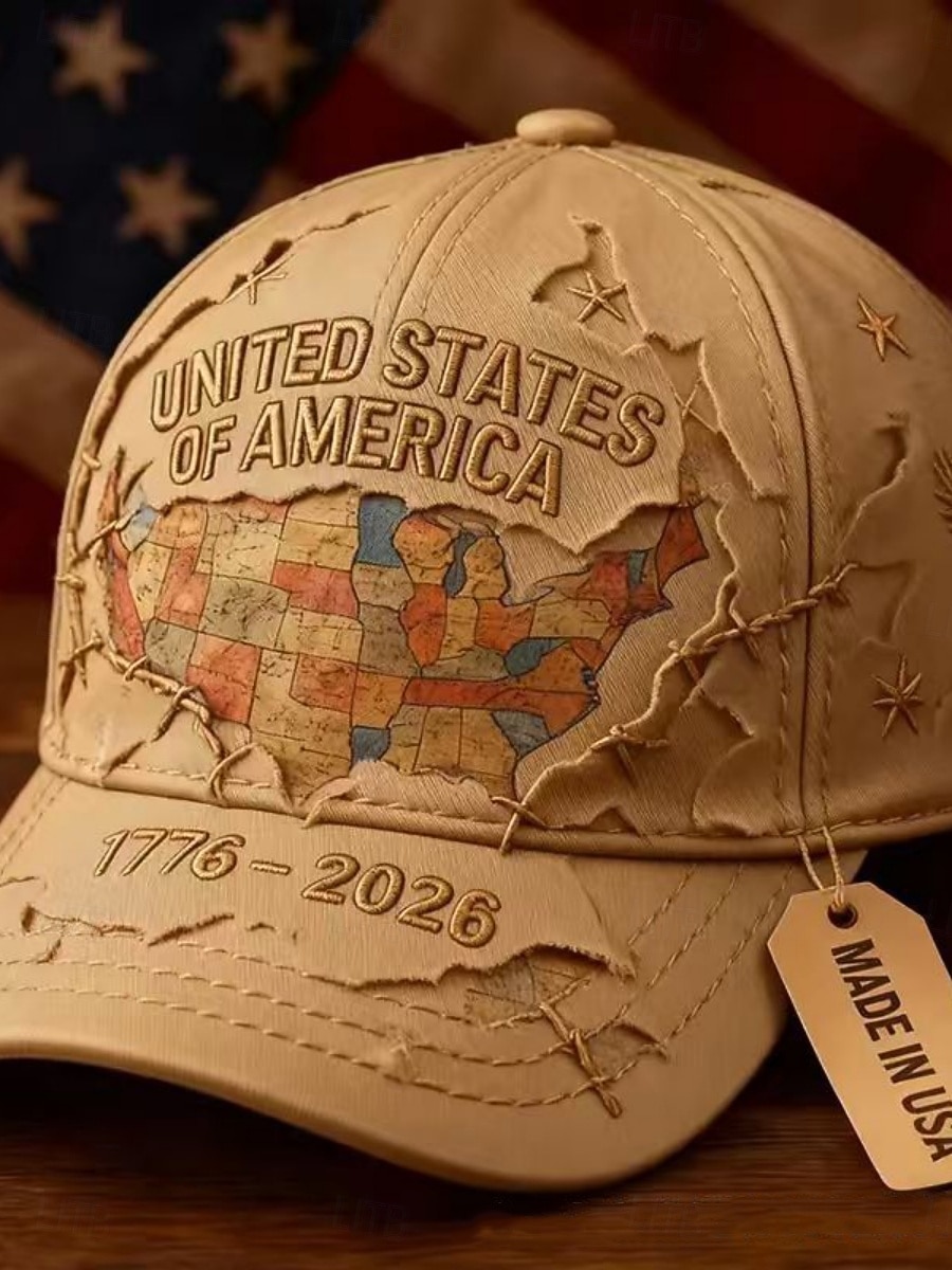 Per donna Cappello Cappello per il 250° anniversario degli Stati Uniti Cappellino da Baseball Cappello da Sole Berretto grafico Protezione Solare Antivento Traspirante Quotidiano All'aperto Weekend del 2026 a $16.49 –P5