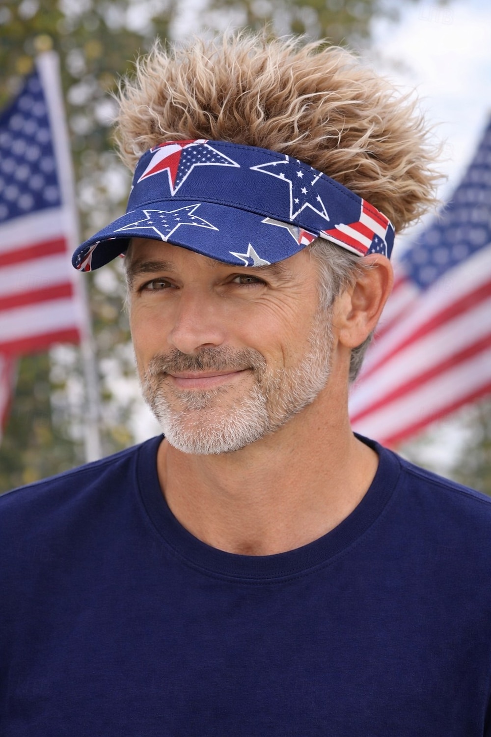 Casquette à visière Drapeau Américain Étoiles et rayures Rétro Vintage Drôle Patriotique 1776-2026 pour Unisexe Adulte Impression 3D  pour Jour de l'Indépendance / 4 Juillet 4 Juillet Extérieur de 2026 ? $20.99 –P1