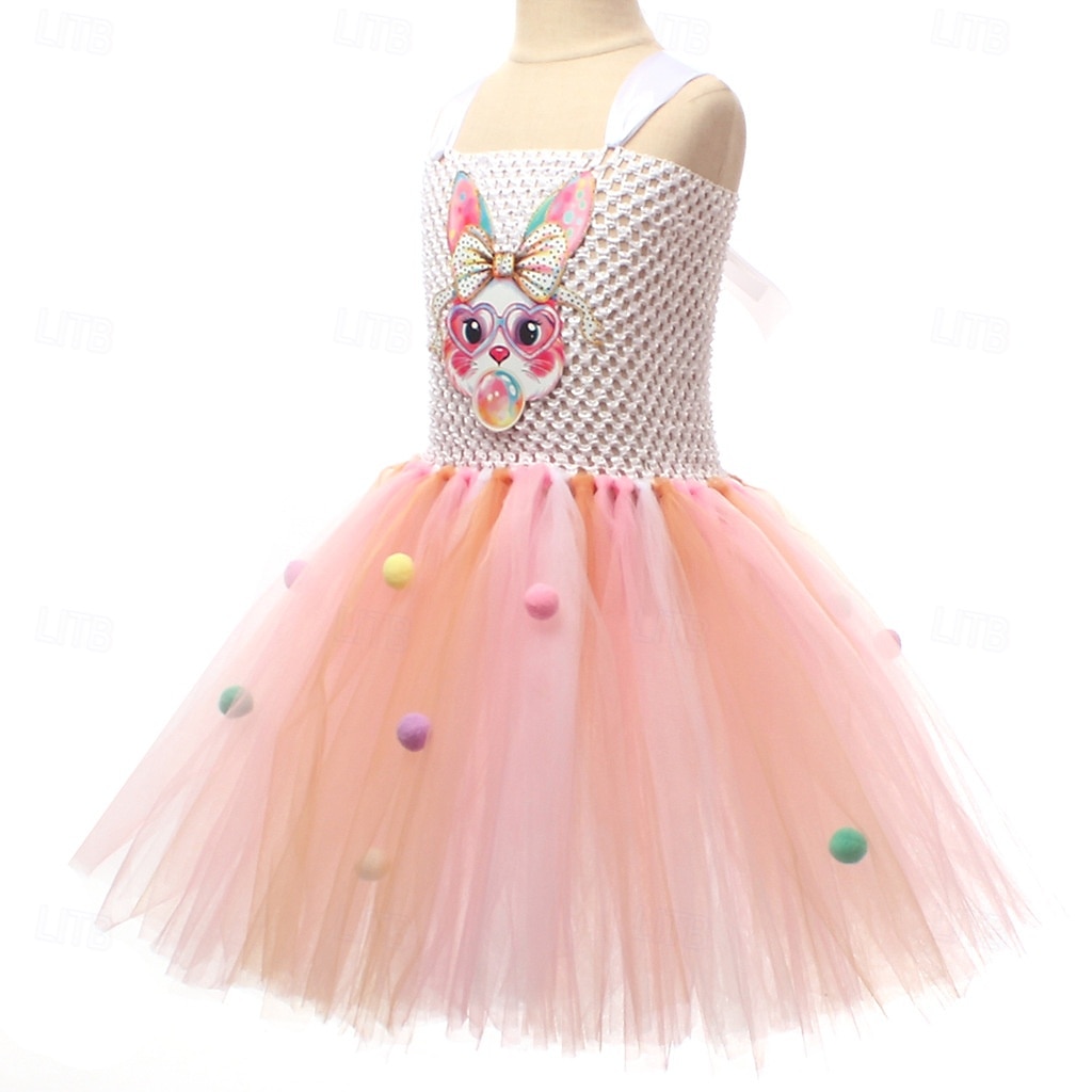 Tutu Robe Prinzessin Tier Osterhase Kleider Lustig Kinder Mädchen Kindertag Ostern Karneval Party Verkleiden 2026 - $30.99 –P6