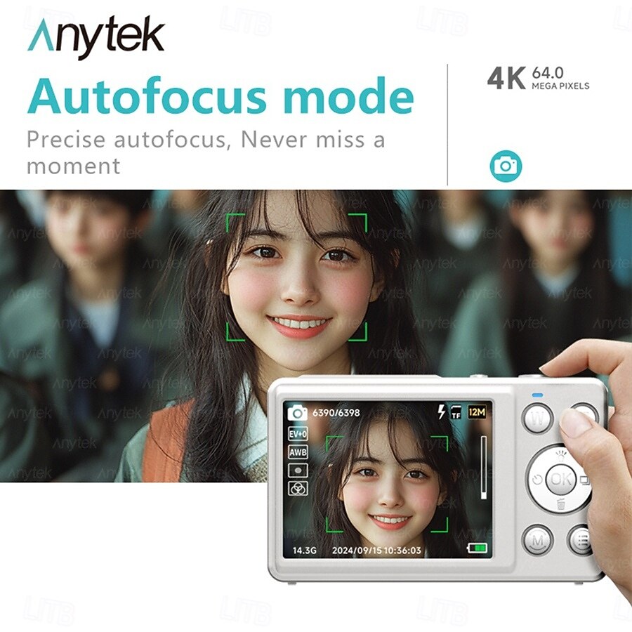 S7 4K HD Digital Camera Self-Timer Travel Camera Student Kids Card Camera 2026 - KZT 41795.09 –P5