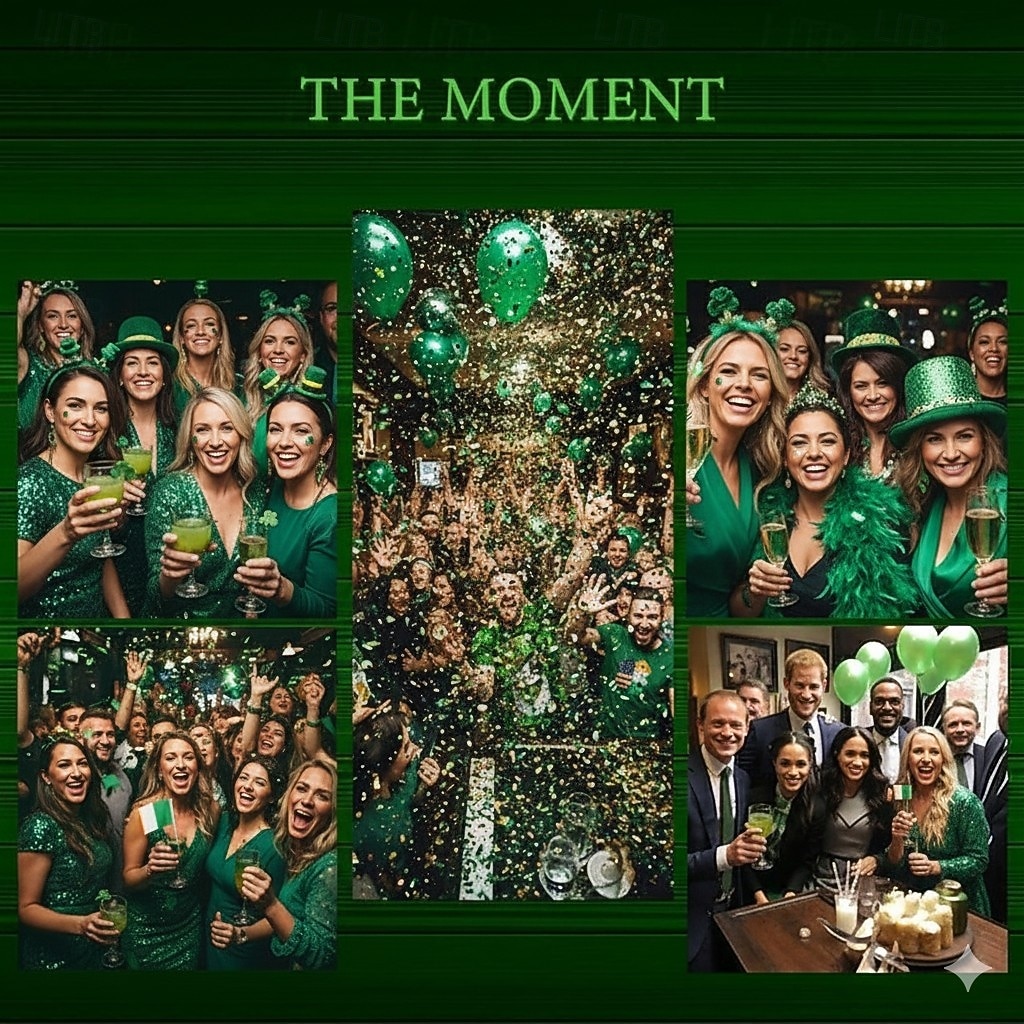 Mikina na Den svatého Patrika pro ženy grafika shamrock casual dlouhý rukáv půlzip běžné vršky casual sváteční zip černá oranžová zelená jaro podzim 2026 - $26.99 –P5