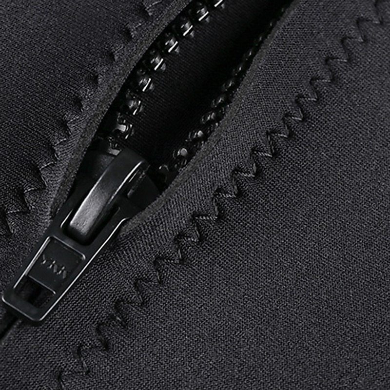 ZCCO Per uomo 1,5 mm Top sottomuta Tuta termica integrale Parte superiore della muta in neoprene da 1,5 mm Color-blocking Cerniera Frontale Termico Addensato Protezione UV Manica Lunga Costume da del 2026 a $49.99 –P6