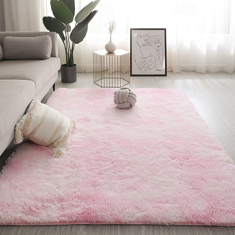 tappeto per camera da letto in stile nordico, tappeto morbido e decorativo per soggiorno, tavolino da caffè, comodino e arredamento per cameretta delle ragazze del 2026 a $24.99 –P4
