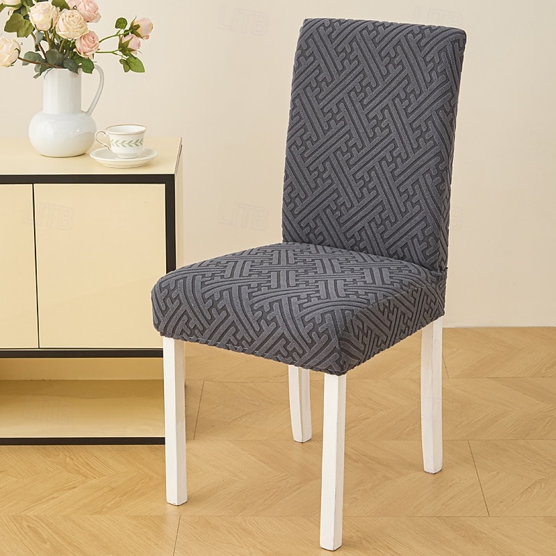 Matstolsöverdrag för hemmet polarfleece tyg stretchöverdrag sitsskydd stolsöverdrag mjukt halkfritt matstolsfodral 2026 - $17.99 –P2