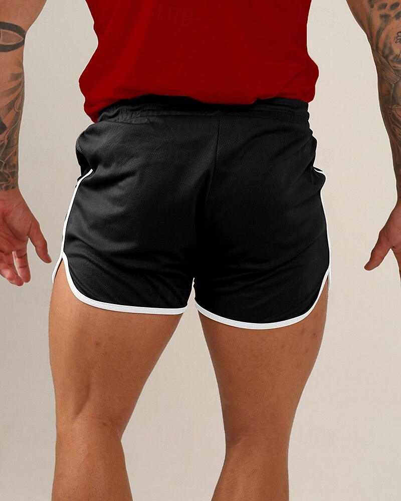 Homens Shorts de Corrida Calções atléticos Shorts de Academia Com Cordão Bolsos Cintura elástica Calção Casual Ao ar livre Férias Verão Secagem Rápida Leve Macio Treino de Ginástica Treinamento Ativo de 2026 por $17.99 –P9