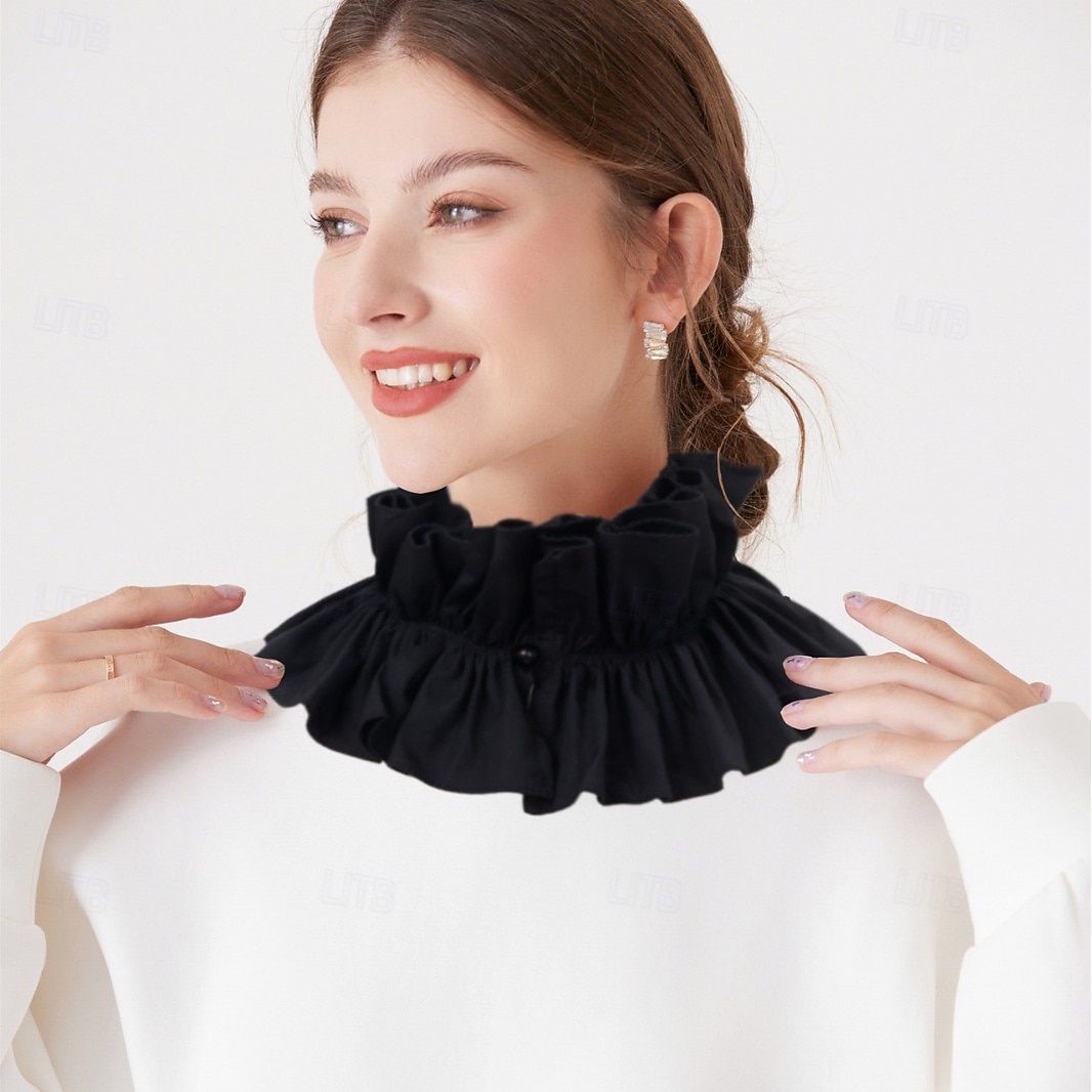 Årgang Rokoko Victoriansk Avtakbar krage Prinsesse Gentlewoman Blonde Kostyme Dame Karneval Halloween Renessansemesse Voksen 2026 - $19.99 –P8