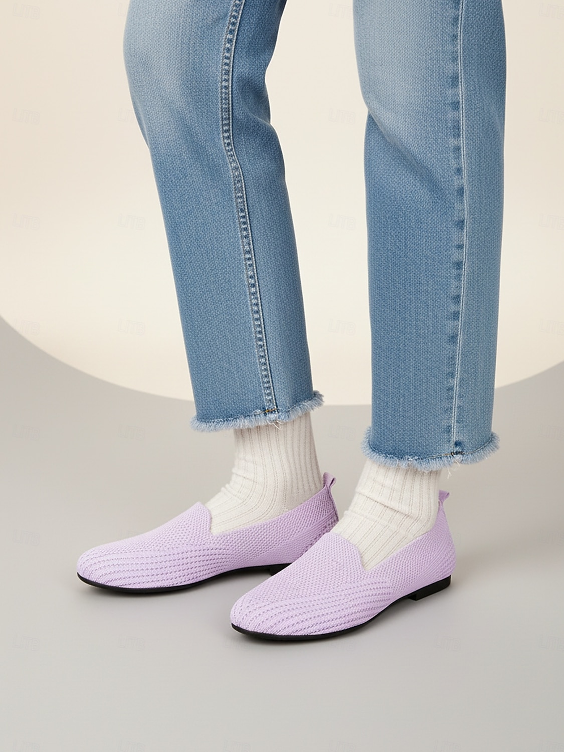 Chaussures à enfiler violettes en maille douce pour femmes – minimalistes, respirantes et légères, idéales pour le bureau, les trajets quotidiens, les voyages et le quotidien. de 2026 ? $18.99 –P4