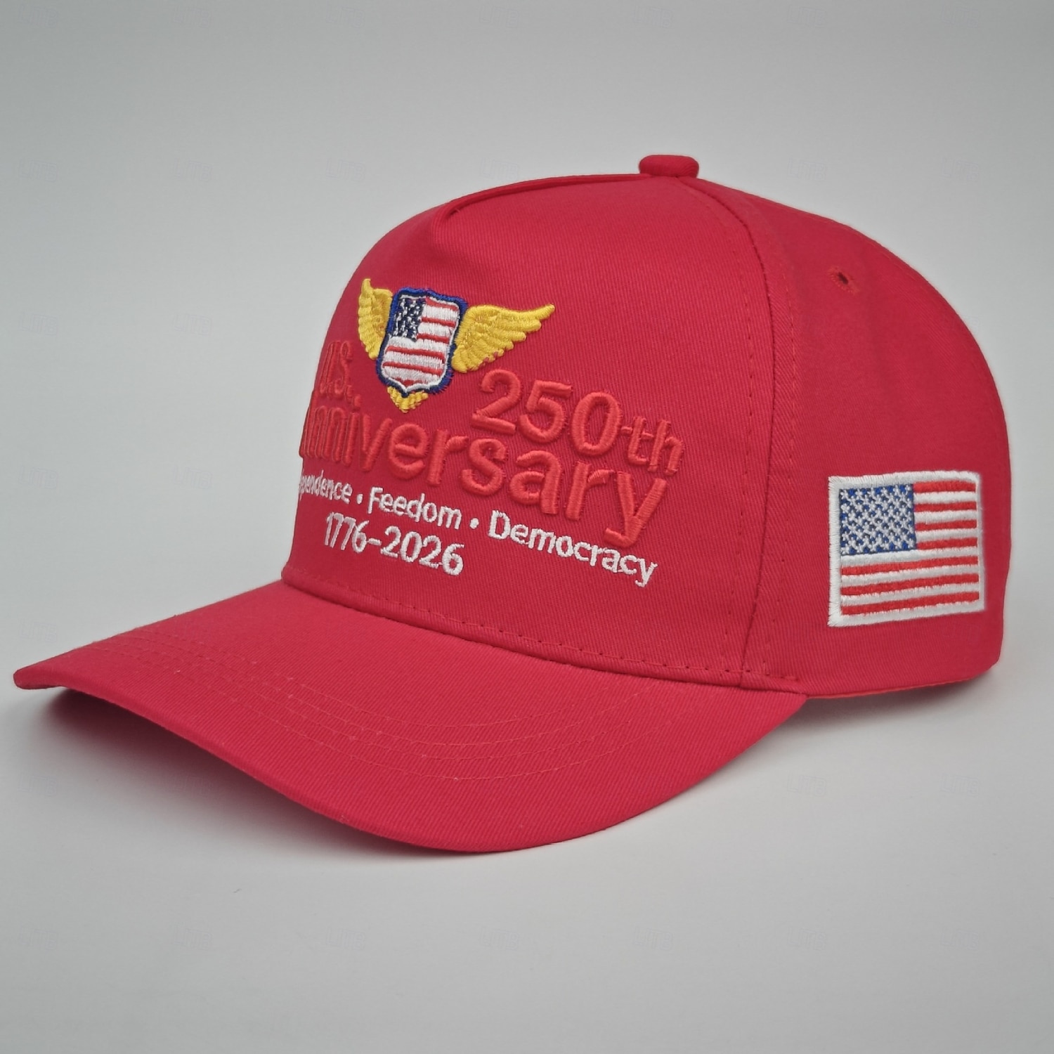 Lippalakki Amerikan lippu Retro / vintage Patriotismi varten Sukupuolineutraali Aikuisten 3D-tulostus varten Itsenäisyyspäivä 4. heinäkuuta ulko- Rento / arki Paraati 2026 - $20.99 –P2