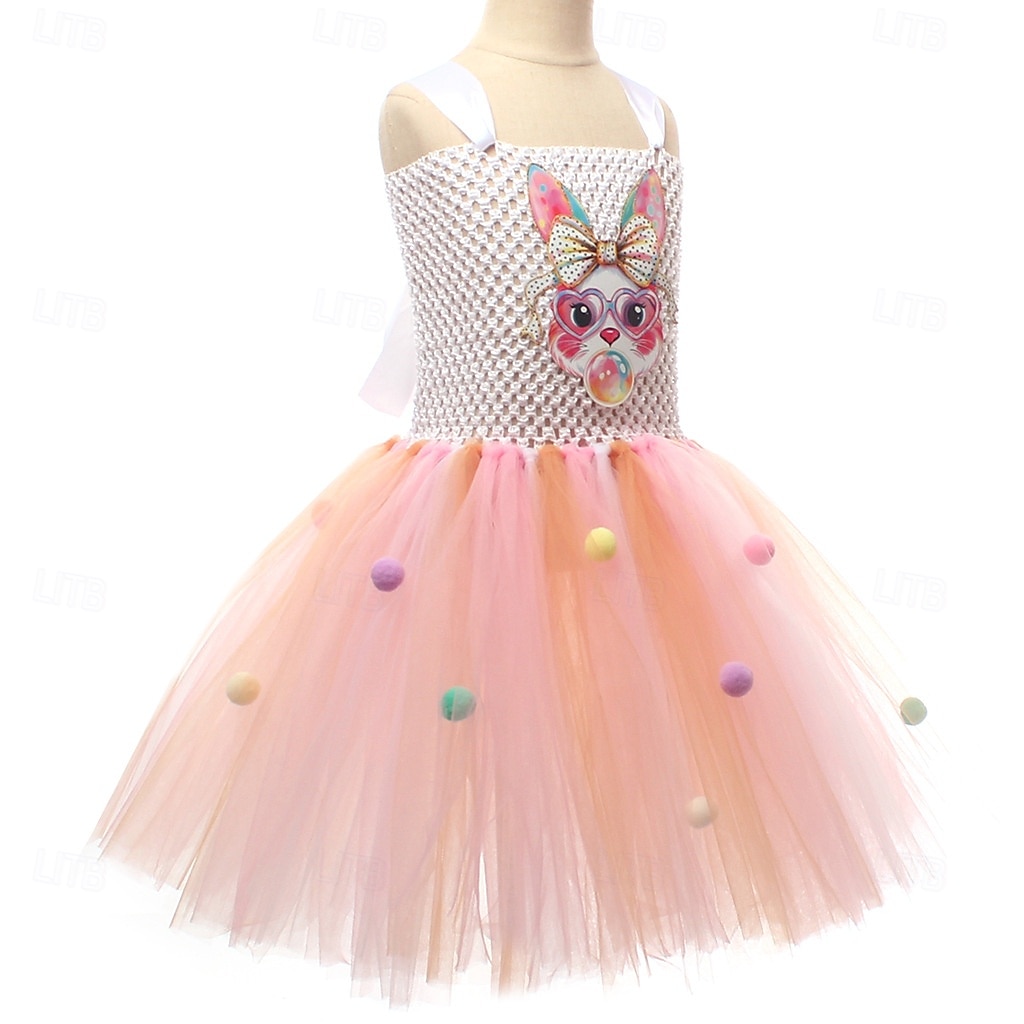 Tutu Robe Prinzessin Tier Osterhase Kleider Lustig Kinder Mädchen Kindertag Ostern Karneval Party Verkleiden 2026 - $30.99 –P5