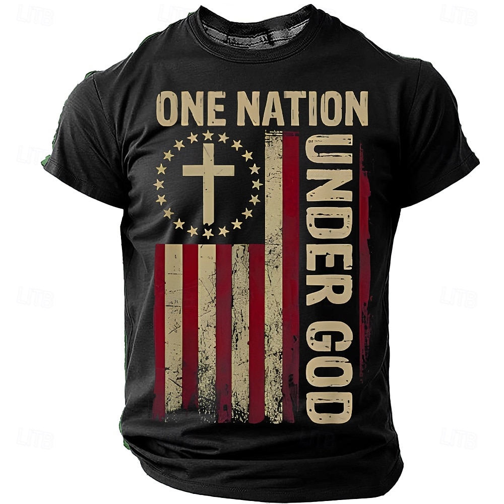 Bible 4th of July 2026 250th Memorial Day Patriotic Vintage Patriot American Flag T-Shirt 2026 - $21.99 –P1