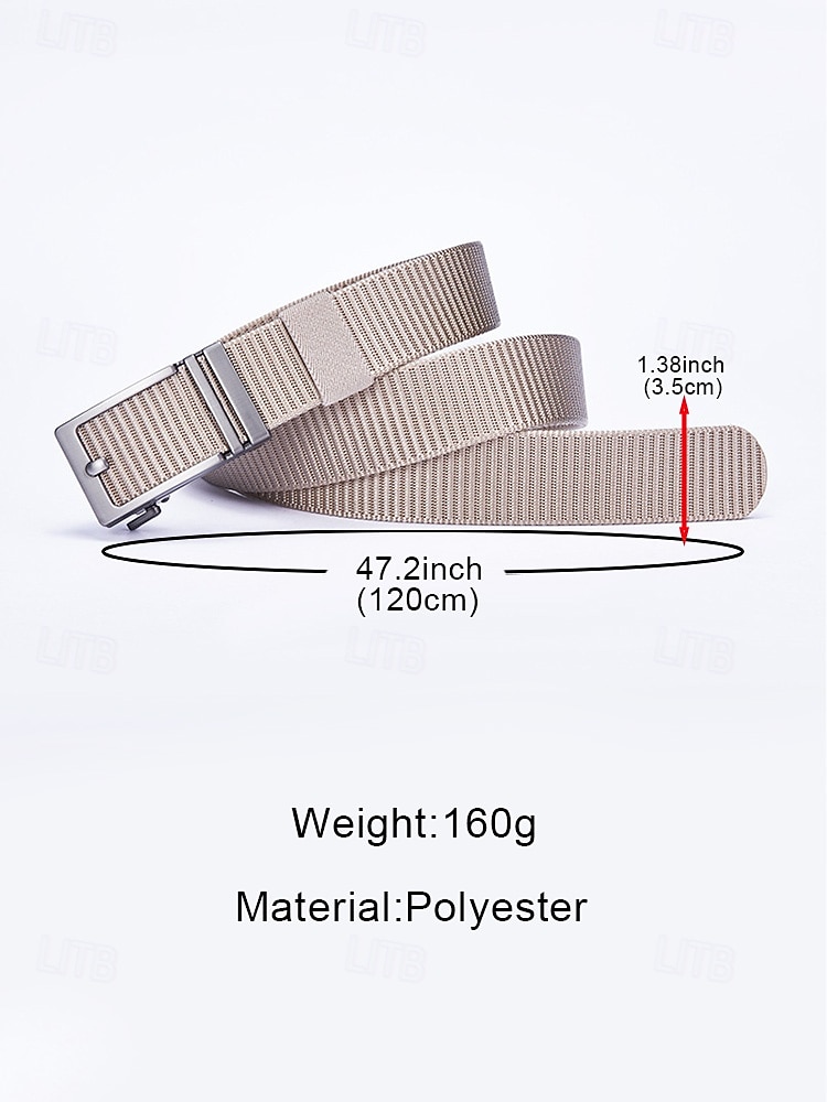 Men's Nylon Belt, Multi-Color Options, Durable and Stylish for Casual and Outdoor Wear 2026 - $14.99 –P10