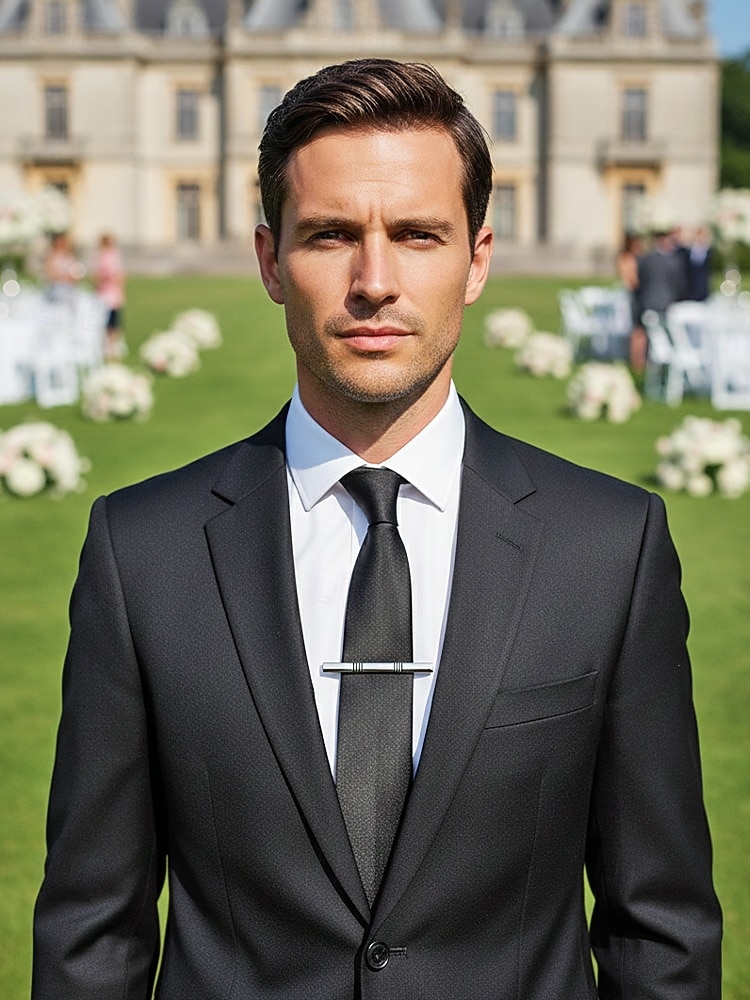 Męska spinka do krawata ze stopu – wiele stylów na wesela i okazje biznesowe – elegancki i trwały design 2026 - $11.99 –P1