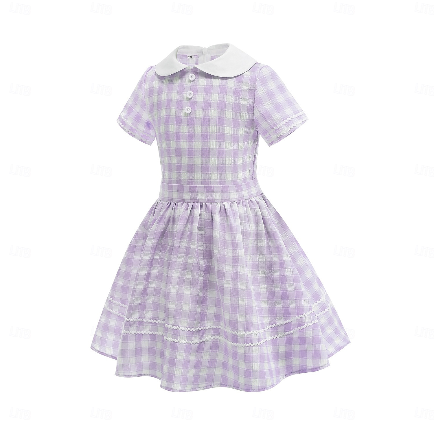 Anni 1950 Retrò Vintage Midi Abito Swing Vestito Svasato Maniche corte Aderente & Svasato Altalena a dondolo Costume Ragazze Giornata universale dell'infanzia Mascherata Vacanza Abbigliamento del 2026 a $52.99 –P12